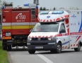 Krimi - VÁŽNA NEHODA PRED MICHALOVCAMI: Zrážka traktora a dvoch áut - DSC_8112.JPG