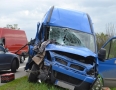 Krimi - VÁŽNA NEHODA PRED MICHALOVCAMI: Zrážka traktora a dvoch áut - DSC_8127.JPG