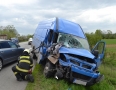 Krimi - VÁŽNA NEHODA PRED MICHALOVCAMI: Zrážka traktora a dvoch áut - DSC_8129.JPG