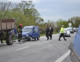 Krimi - VÁŽNA NEHODA PRED MICHALOVCAMI: Zrážka traktora a dvoch áut - DSC_8167.JPG