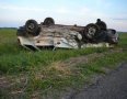 Krimi - NEHODA: Po zrážke s Audi robila Škodovka kotrmelce a skončila na streche - P1270592.JPG