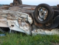 Krimi - NEHODA: Po zrážke s Audi robila Škodovka kotrmelce a skončila na streche - P1270601.JPG
