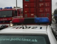 Krimi - MICHALOVCE: Po zrážke s kamiónom traja zranení - P1220828.JPG
