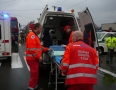 Krimi - MICHALOVCE: Po zrážke s kamiónom traja zranení - P1220860.JPG
