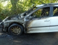 Krimi - Pri Michalovciach zhorelo auto. Horieť začalo počas jazdy - P1270207.JPG