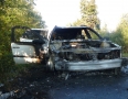Krimi - Pri Michalovciach zhorelo auto. Horieť začalo počas jazdy - P1270224.JPG