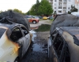 Krimi - Divoké ráno v Michalovciach. Zhorelo až 5 áut !!! - DSC_8561.JPG