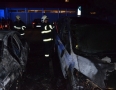 Krimi - MICHALOVCE: V noci zhoreli dve autá - DSC_1861.JPG