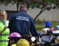 Zaujimavosti - Policajti rozdali deťom preukazy vzorného cyklistu - DSC_8411.JPG